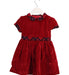 A Red Short Sleeve Dresses from Patachou in size 4T for girl. (Front View)