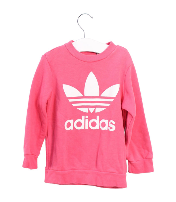 A Pink Pants Sets from Adidas in size 18-24M for girl. (Front View)