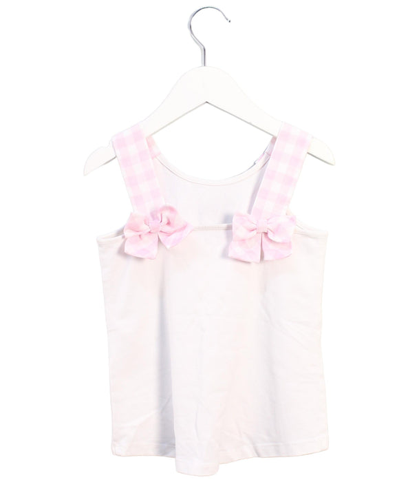 A White Sleeveless Tops from Nicholas & Bears in size 4T for girl. (Back View)