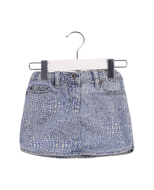 A Blue Short Skirts from Seed in size 2T for girl. (Front View)