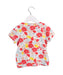 A Multicolour Short Sleeve Tops from Petit Bateau in size 4T for girl. (Back View)