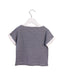 A Blue Short Sleeve Tops from Petit Bateau in size 4T for girl. (Back View)