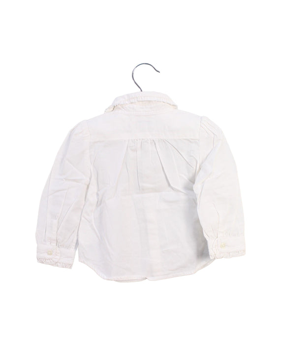 A White Shirts from Ralph Lauren in size 6-12M for girl. (Back View)