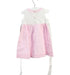A Pink Sleeveless Dresses from Trudy & Teddy in size 12-18M for girl. (Back View)