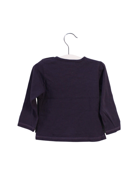 A Purple Long Sleeve Tops from Mexx in size 12-18M for girl. (Back View)