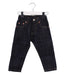 A Black Jeans from Evisu in size 2T for girl. (Front View)