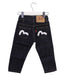 A Black Jeans from Evisu in size 2T for girl. (Back View)