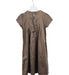A Brown Short Sleeve Dresses from Jacadi in size 8Y for girl. (Back View)