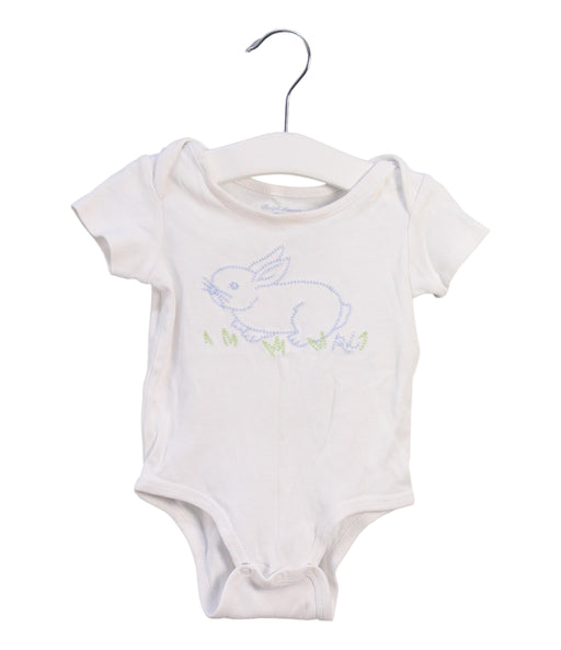 A White Short Sleeve Bodysuits from Ralph Lauren in size 0-3M for girl. (Front View)