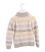 A Multicolour Knit Sweaters from Loro Piana in size 6T for girl. (Back View)
