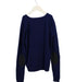 A Navy Knit Sweaters from Bonpoint in size 12Y for boy. (Back View)