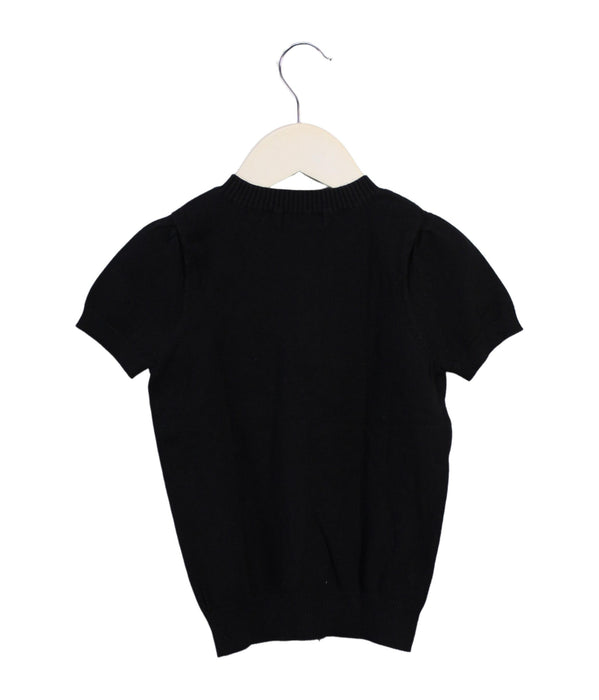 A Black Short Sleeve Tops from Nicholas & Bears in size 6T for girl. (Back View)