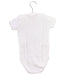 A White Short Sleeve Bodysuits from Bonpoint in size 12-18M for neutral. (Back View)