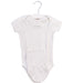 A White Short Sleeve Bodysuits from Bonpoint in size 12-18M for neutral. (Front View)