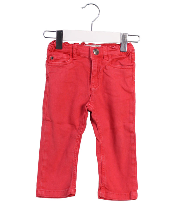 A Red Casual Pants from Bonpoint in size 12-18M for neutral. (Front View)