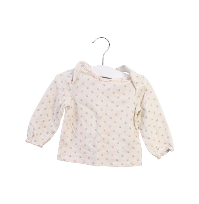 A White Pyjama Sets from Tartine et Chocolat in size 12-18M for girl. (Front View)