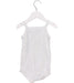 A White Sleeveless Bodysuits from Petit Bateau in size 6-12M for girl. (Back View)