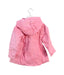 A Pink Lightweight Jackets from Jacadi in size 3T for girl. (Back View)