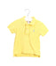 A Yellow Short Sleeve Polos from Ralph Lauren in size 6-12M for boy. (Front View)