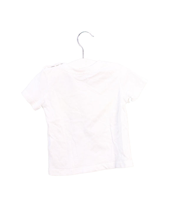 A White Short Sleeve T Shirts from MSGM in size 6-12M for boy. (Back View)