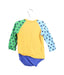 A Multicolour Long Sleeve Bodysuits from Miki House in size 18-24M for boy. (Back View)