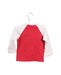 A Red Long Sleeve Tops from Petit Bateau in size 6-12M for boy. (Back View)