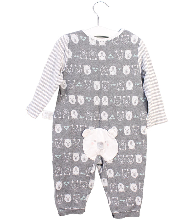 A Grey Long Sleeve Jumpsuits from Organic Mom in size 12-18M for boy. (Back View)