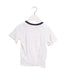 A White Short Sleeve T Shirts from The Little White Company in size 3T for boy. (Back View)