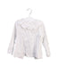 A White Long Sleeve Tops from Jacadi in size 3T for girl. (Back View)