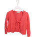 A Red Cardigans from Bonpoint in size 4T for girl. (Front View)