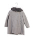 A Grey Coats from Bonpoint in size 3T for girl. (Back View)