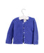 A Blue Cardigans from Jacadi in size 6-12M for girl. (Front View)