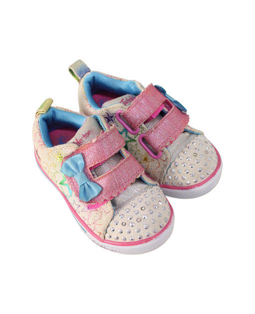 A Multicolour Sneakers from Skechers in size 18-24M for girl. (Front View)