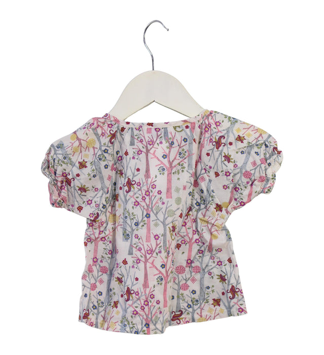 A Multicolour Short Sleeve Tops from Bonnie Baby in size 6-12M for girl. (Back View)