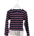 A Navy Long Sleeve Tops from Tommy Hilfiger in size 6T for girl. (Front View)