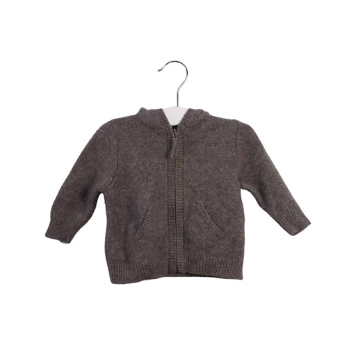 A Brown Knit Sweaters from Bonpoint in size 3-6M for boy. (Front View)