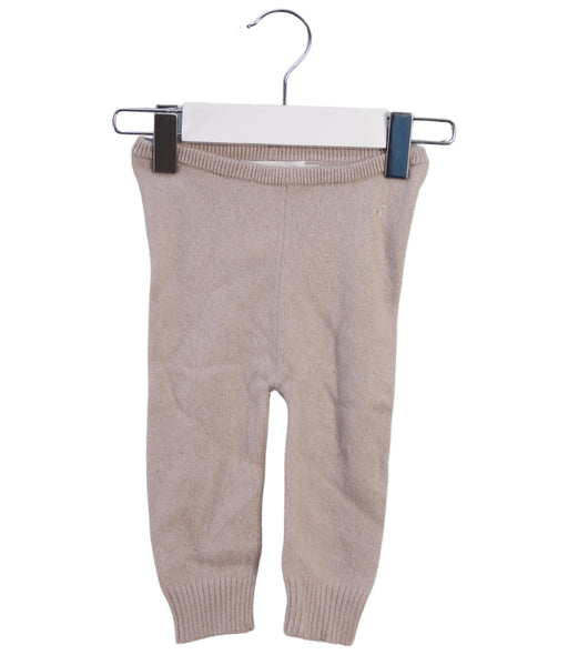 A Beige Leggings from Bonpoint in size 3-6M for girl. (Front View)