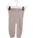 A Beige Leggings from Bonpoint in size 3-6M for girl. (Front View)