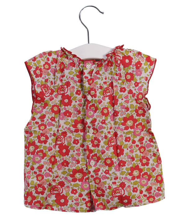 A Multicolour Short Sleeve Tops from Bonpoint in size 6-12M for girl. (Back View)