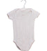 A White Short Sleeve Bodysuits from Bonpoint in size 12-18M for girl. (Front View)