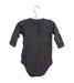 A Black Long Sleeve Bodysuits from Bonpoint in size 12-18M for girl. (Back View)