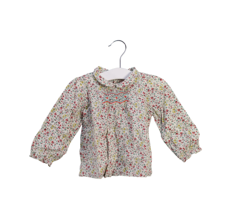 A Multicolour Long Sleeve Tops from Bonpoint in size 12-18M for girl. (Front View)