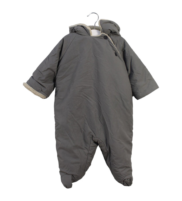 A Green Snowsuits from Bonpoint in size 6-12M for neutral. (Front View)