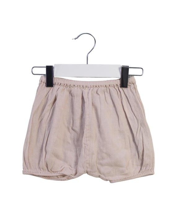 A Beige Shorts from Louis Louise in size 12-18M for girl. (Front View)