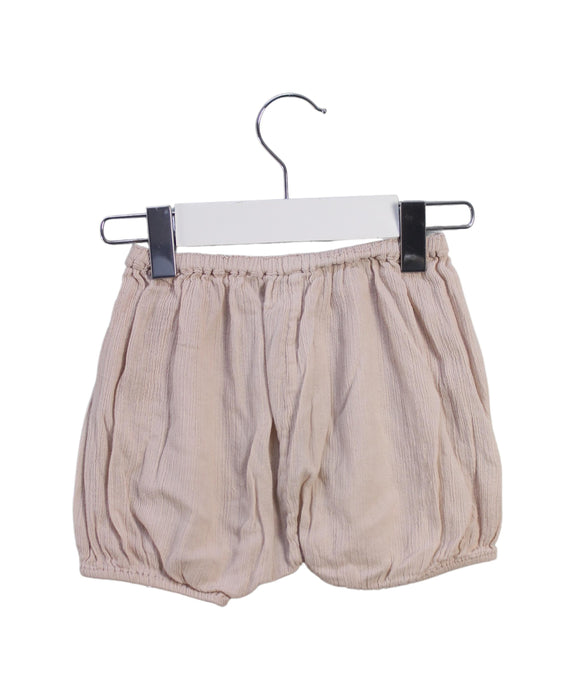 A Beige Shorts from Louis Louise in size 12-18M for girl. (Back View)