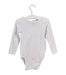 A White Long Sleeve Bodysuits from Petit Bateau in size 6-12M for girl. (Back View)