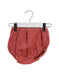 A Burgundy Bloomers from Bonton in size 6-12M for girl. (Front View)