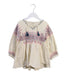 A Ivory Long Sleeve Tops from Louise Misha in size 4T for girl. (Front View)