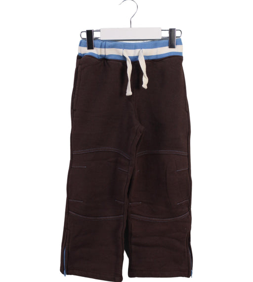 A Brown Casual Pants from Boden in size 5T for boy. (Front View)