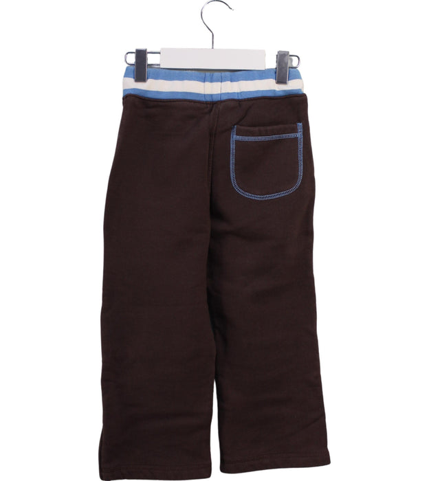 A Brown Casual Pants from Boden in size 5T for boy. (Back View)